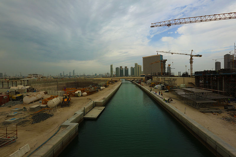 Road & Utilities Works For Najmat