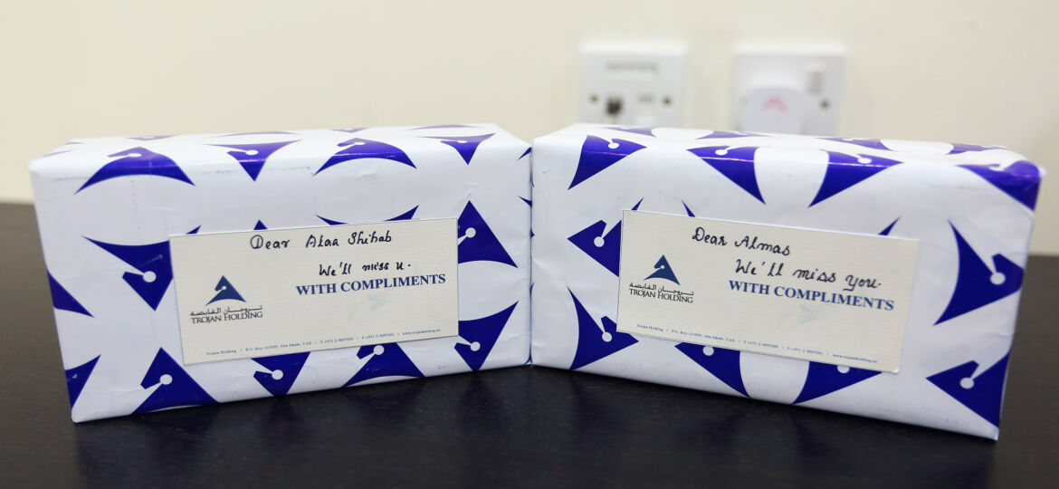 ENGR. ALAA & MS. ALMAS FAREWELL